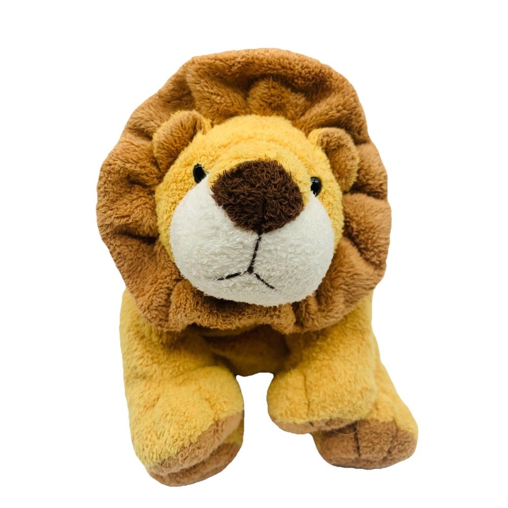 TY Pluffies Catnap The Lion Cub Plush Tan Brown Stuffed Animal Toy TyLux 2002